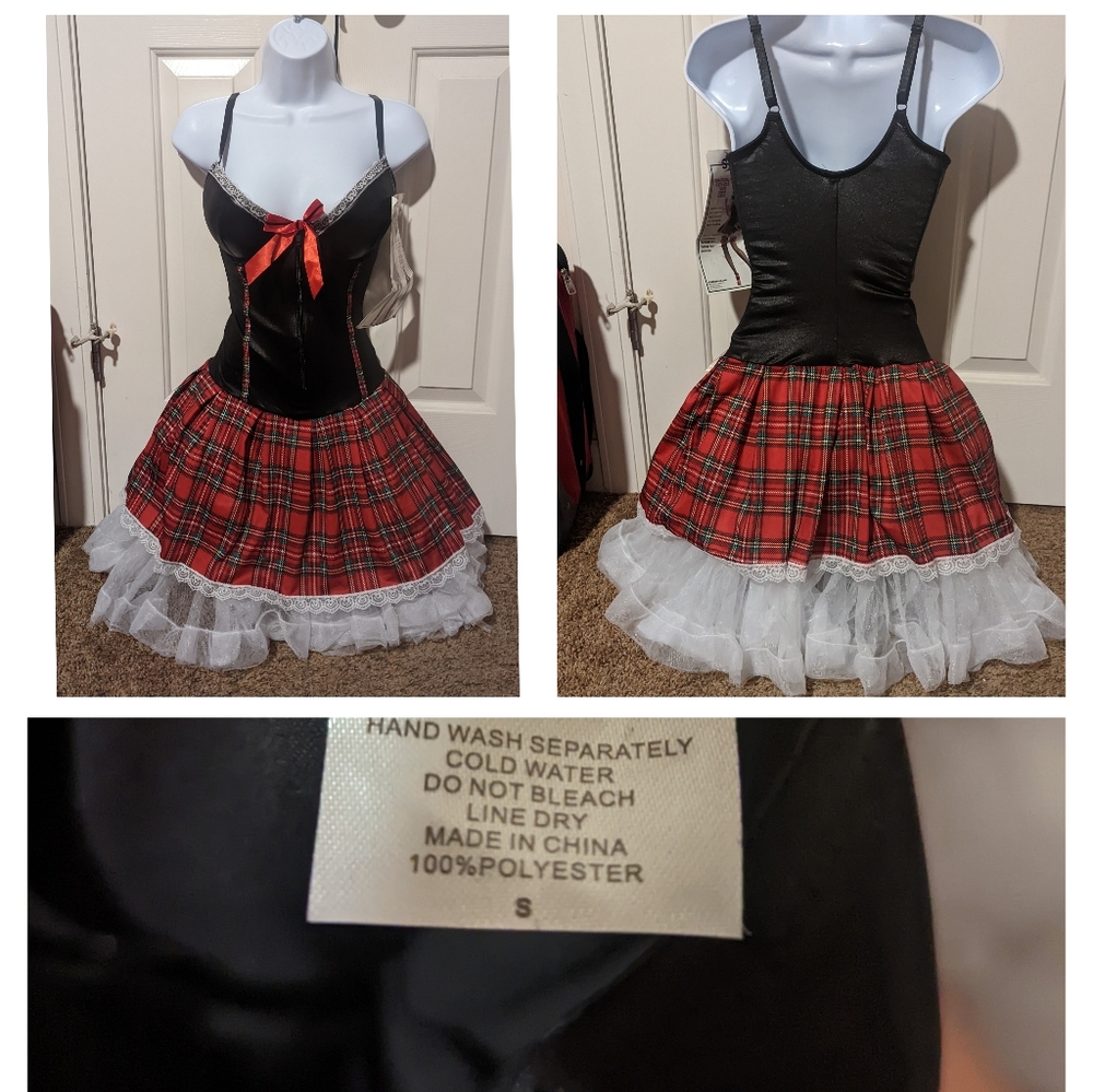 Naughty school girl costume